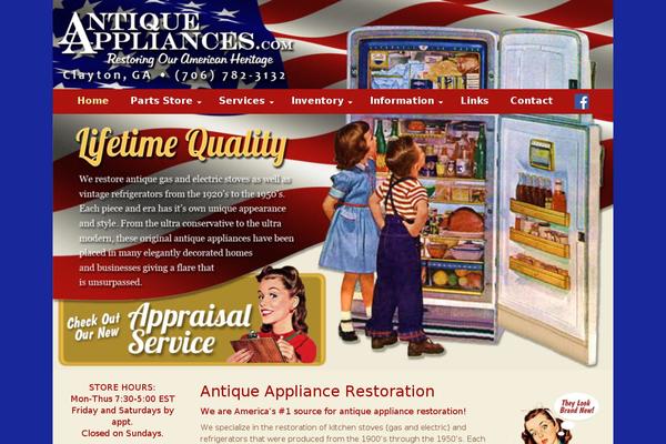 antiqueappliances.com site used Aa-child