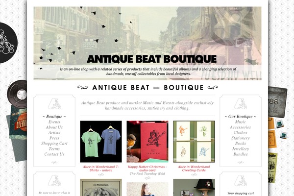 antiquebeat.co.uk site used Antiquebeat