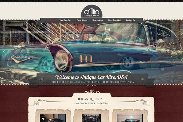 Antique theme site design template sample