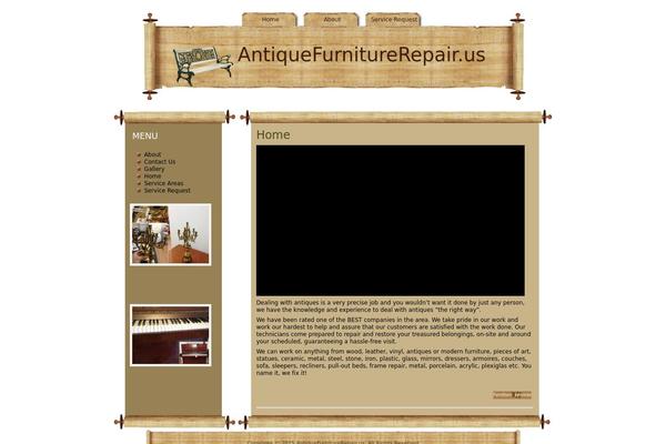 antiquefurniturerepair.us site used Antiques-theme