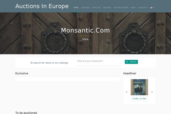 antiques-in-europe.com site used Cleayn