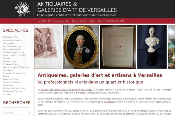 antiques-versailles.com site used Wp-antiquaires