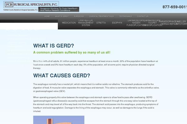 Glacial theme site design template sample