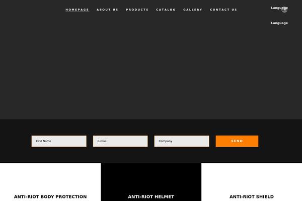 Curly theme site design template sample