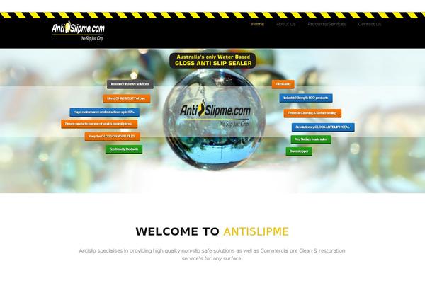 Coruscate theme site design template sample