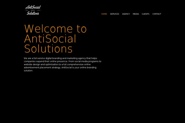 antisocialsolutions.com site used Antisocial