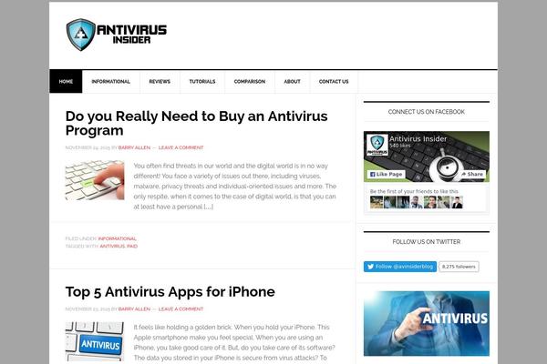 News Pro theme site design template sample