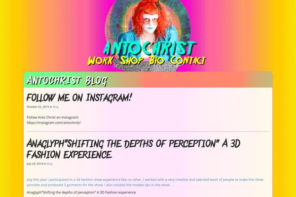 antochrist.com site used Wp-halftheory-clean
