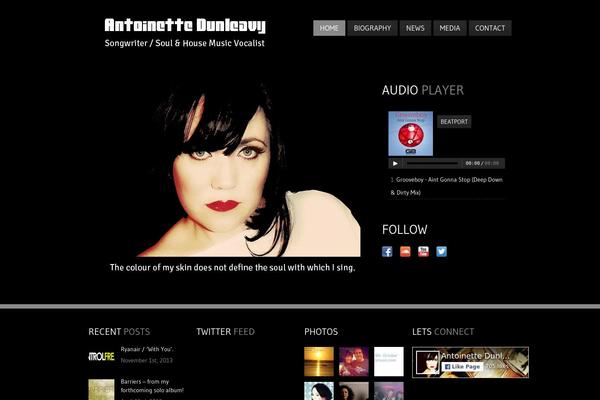 Clubber theme site design template sample