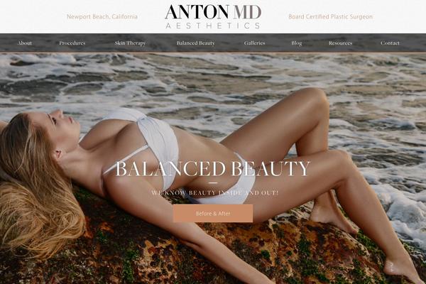 antonaesthetics.com site used Antonaestetics