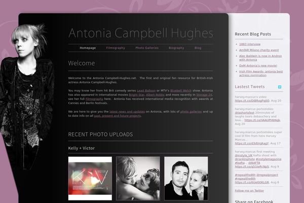 antoniacampbell-hughes.net site used Antonia