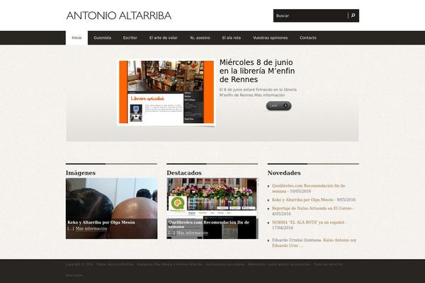 antonioaltarriba.com site used Nitrogenate