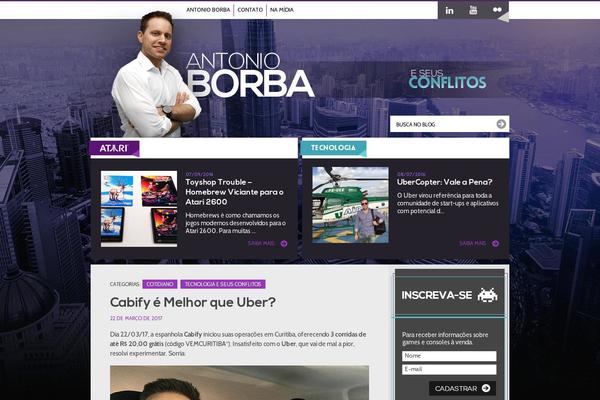 antonioborba.com site used New-theme-2022