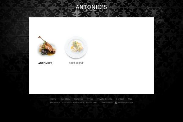 antoniosrestaurant.ph site used Antonios