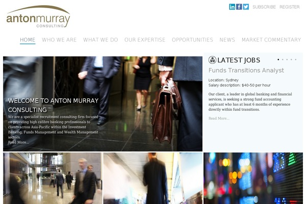 antonmurray.com site used Antonmurray