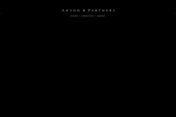 antonpartners.com site used Antonpartners