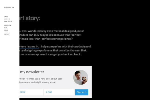 antonsten.com site used Antonsten.com