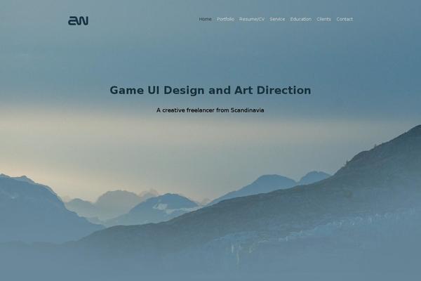 Workality theme site design template sample