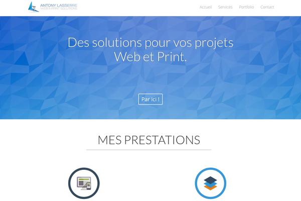 antonylasserre.com site used Antonylasserre
