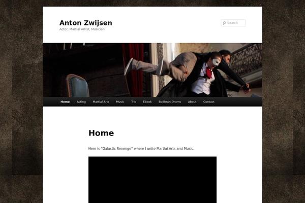 Twenty Eleven theme site design template sample