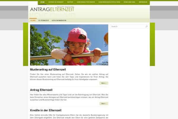 antrag-elternzeit.de site used Bloggist