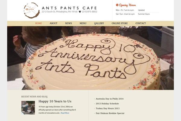 antspantscafe.com site used Antspatns
