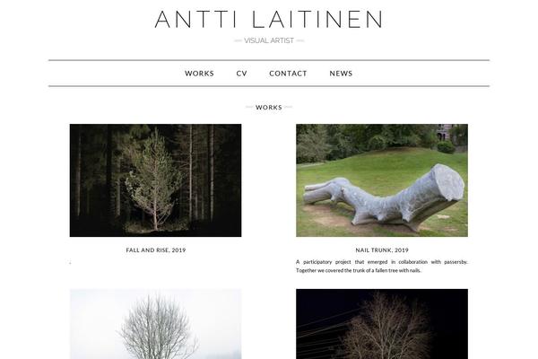 anttilaitinen.com site used Antti