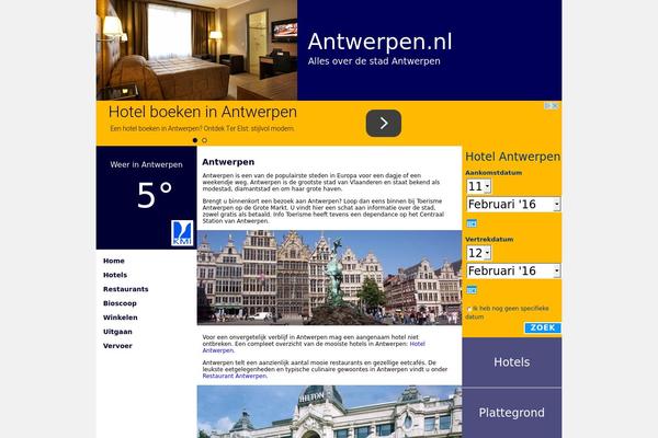 antwerpen.nl site used Antwerpen