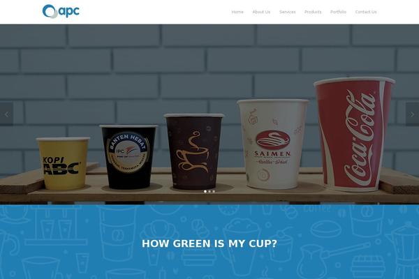 anugerahpapercup.com site used Apc