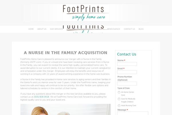 anurseinthefamilyhomecare.com site used Anitf