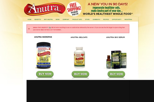 anutra.com site used Anu