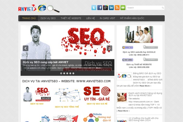 anvietseo.com site used Anvietseo