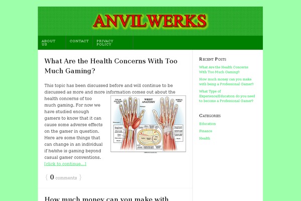 Thesis theme site design template sample