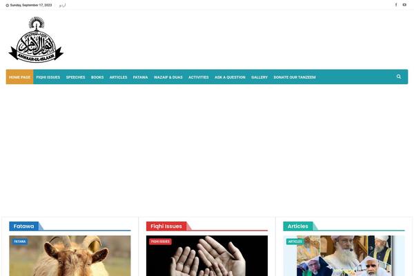Publisher-child theme site design template sample