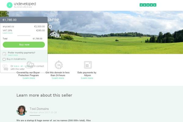 anycast.co site used Cymn