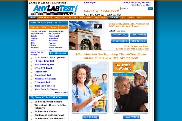 anylabtest-clearwater.com site used Lab