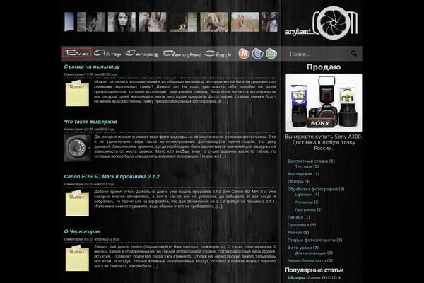 photofolio theme websites examples