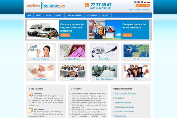 anytimeinsurance.com site used Theme-new