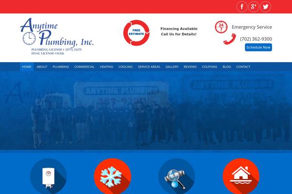 The7 theme site design template sample