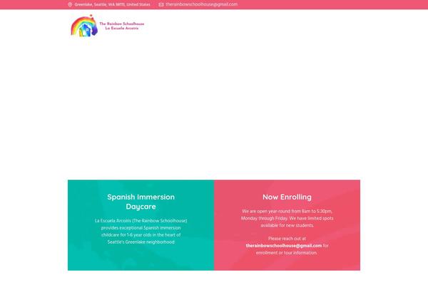 Bambini theme site design template sample