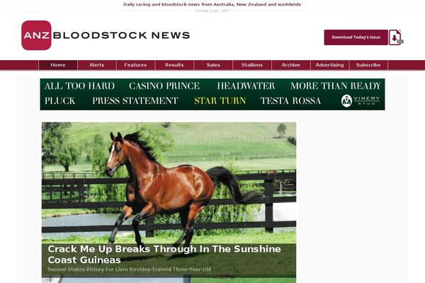 anzbloodstocknews.com site used Anzbloodstock