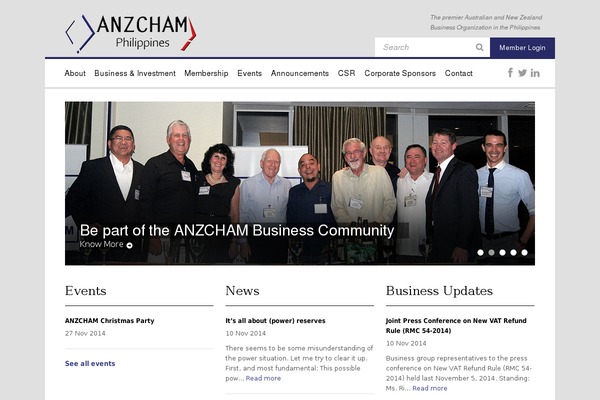 anzcham.com site used Boylenplus