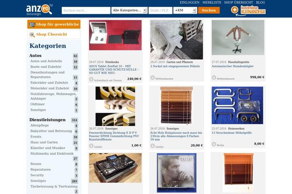 anzeo.de site used Anzeo