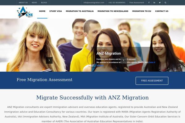 Sahifa theme site design template sample