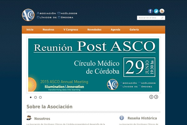 aocc.org.ar site used Daos