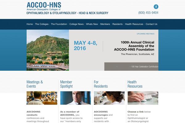 aocoohns.org site used Aocoohns