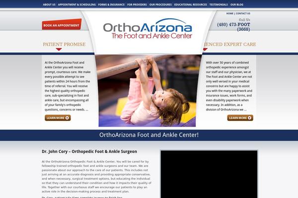 footandanklecenter WordPress theme, websites list used footandanklecenter theme footandanklecenter theme websites examples
