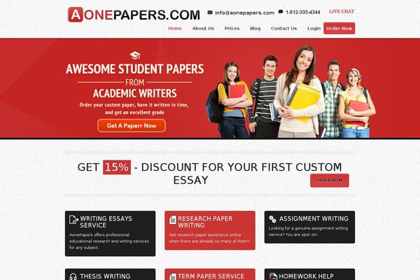 aonepapers.com site used Aone