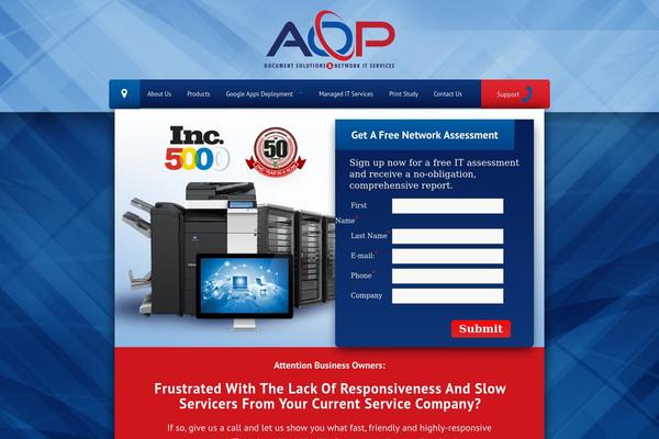 aoptheme WordPress theme, websites list used aoptheme theme aoptheme theme websites examples