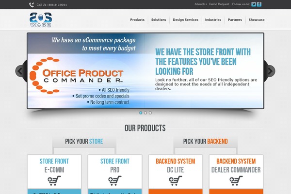 aosware.com site used Aosware